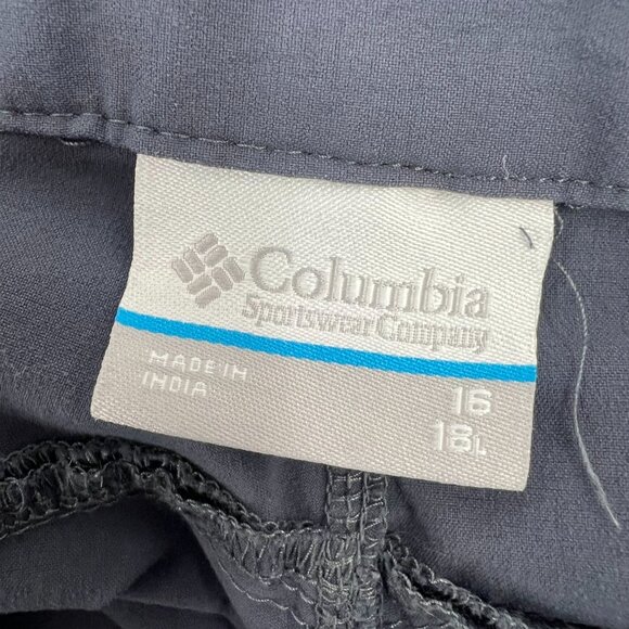 Columbia Women 16 Saturday Trail II Knee Pants Omni-Shield Drawstring Cuff - Picture 3 of 8